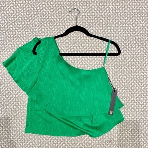 House of Harlow One Shoulder Top
